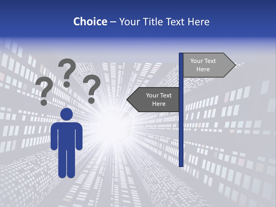 Futuristic Art Circuit PowerPoint Template