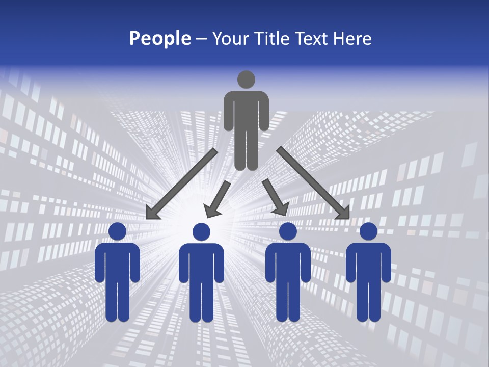 Futuristic Art Circuit PowerPoint Template