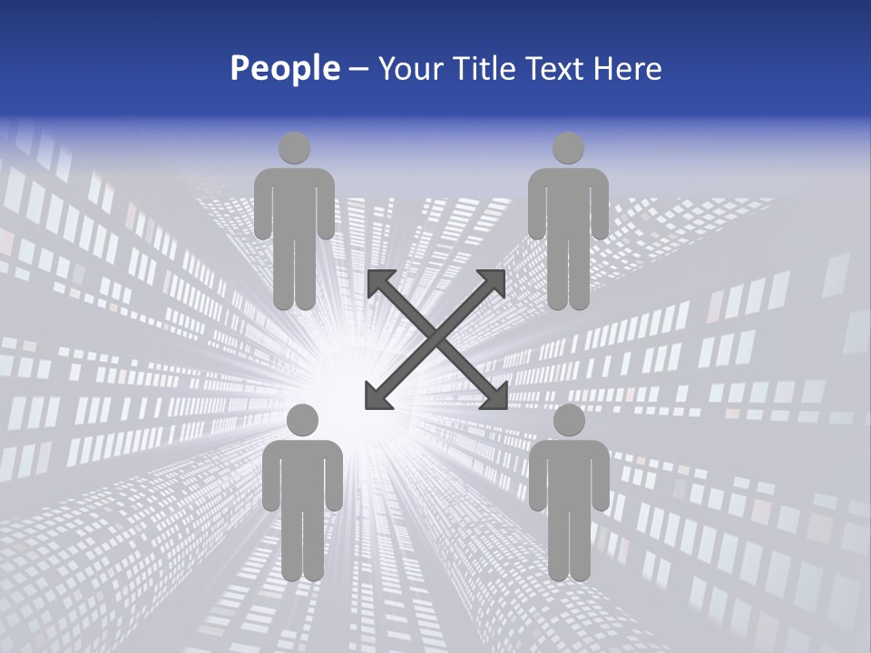 Futuristic Art Circuit PowerPoint Template