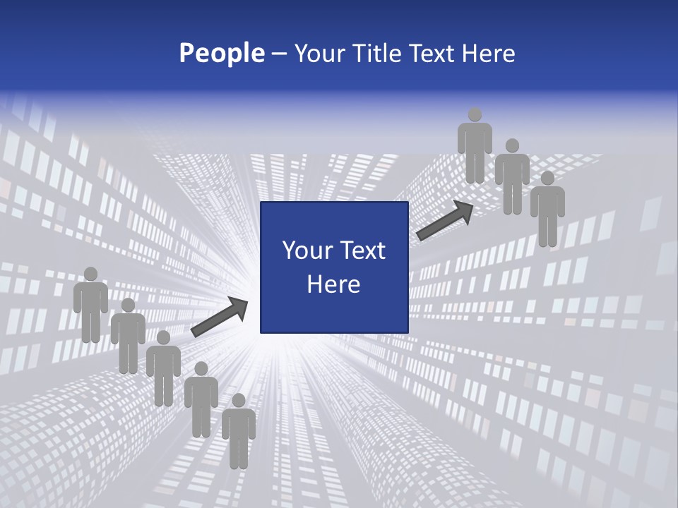 Futuristic Art Circuit PowerPoint Template