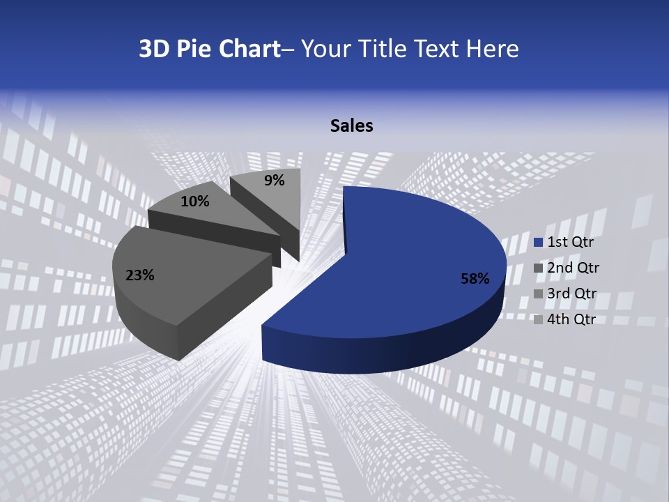 Futuristic Art Circuit PowerPoint Template