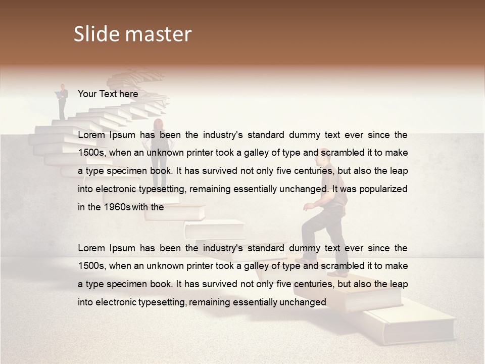 Knowledge Book Study PowerPoint Template