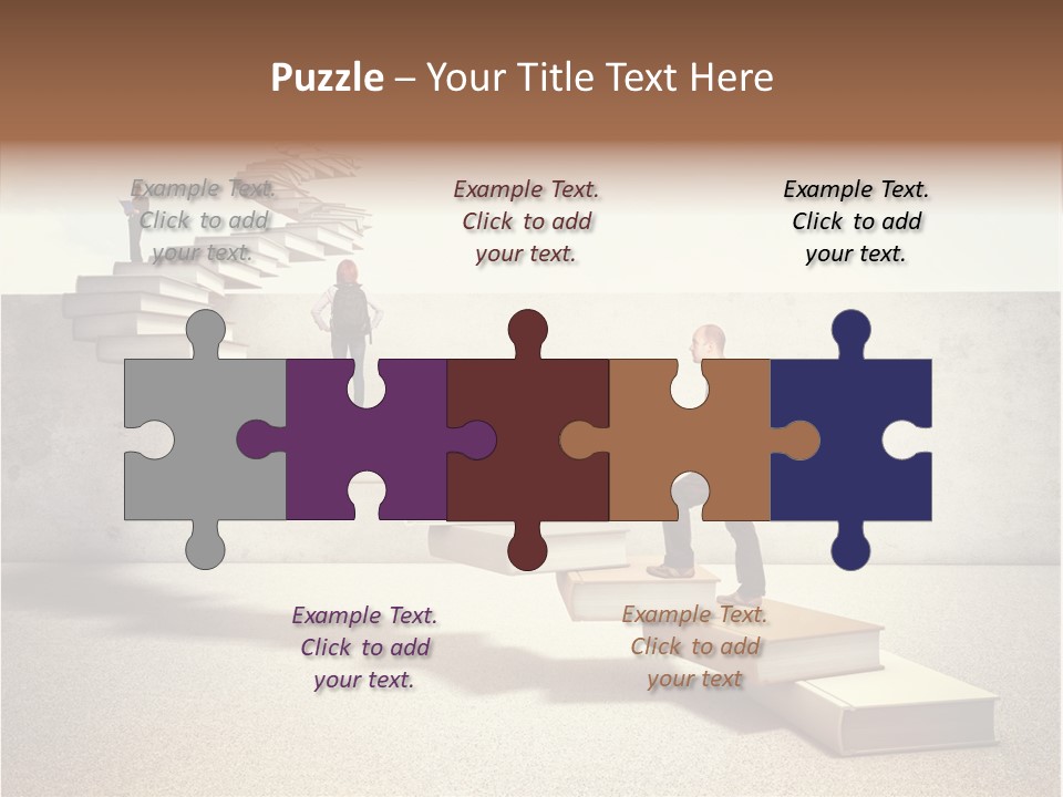 Knowledge Book Study PowerPoint Template