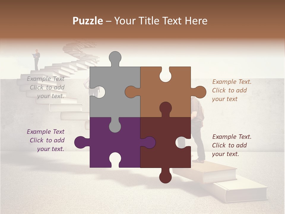 Knowledge Book Study PowerPoint Template