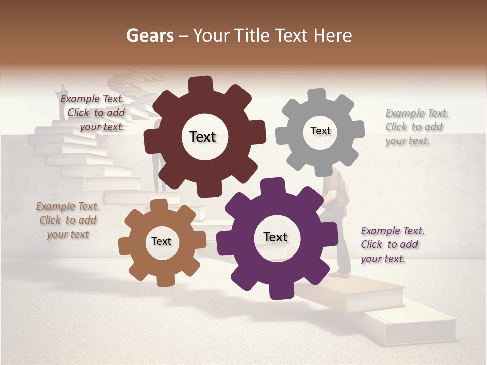 Knowledge Book Study PowerPoint Template