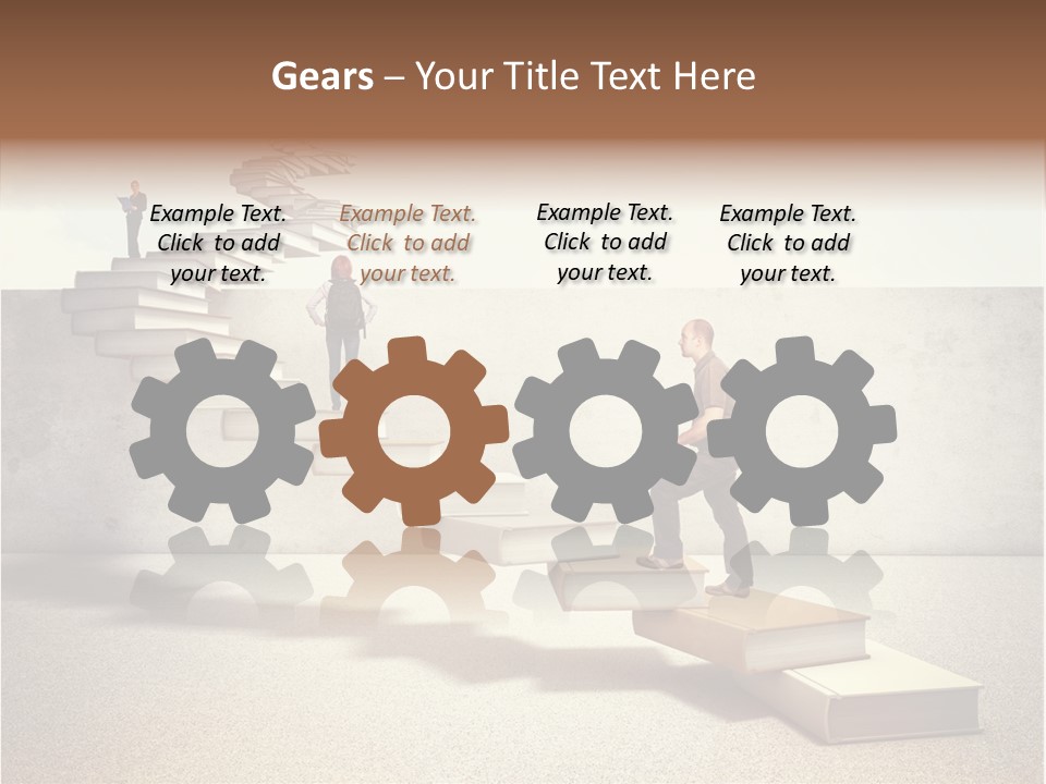 Knowledge Book Study PowerPoint Template