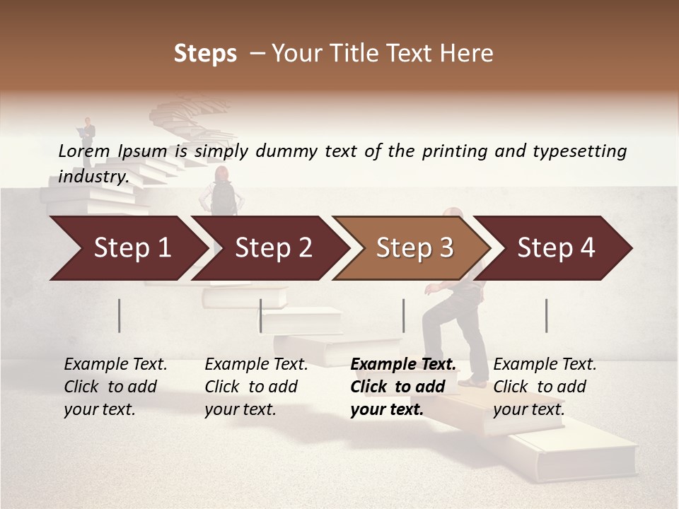 Knowledge Book Study PowerPoint Template