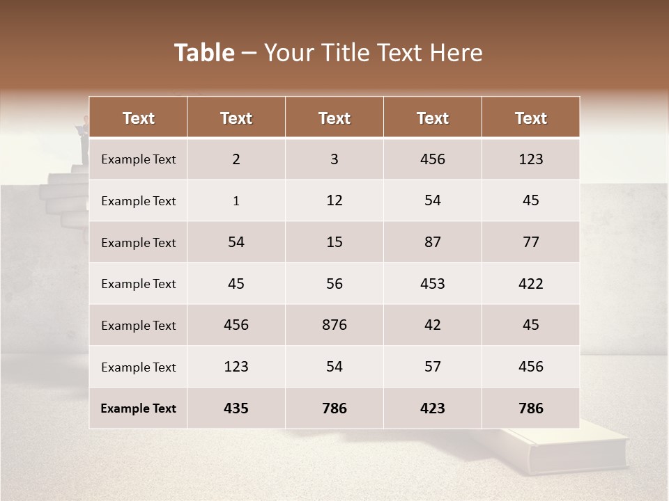 Knowledge Book Study PowerPoint Template