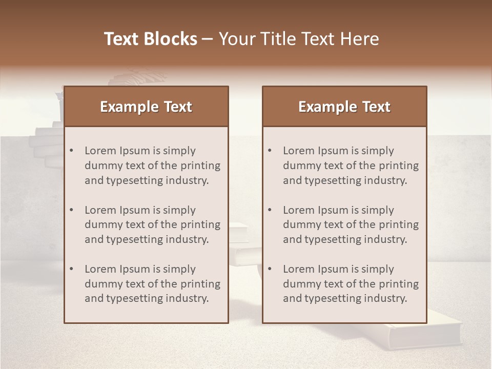 Knowledge Book Study PowerPoint Template