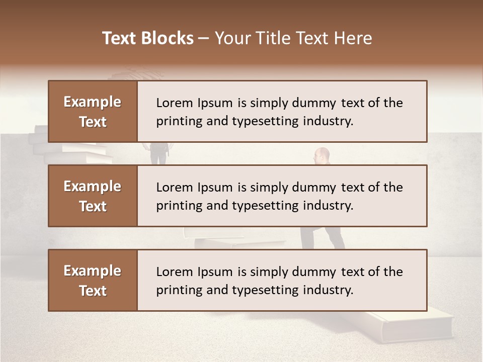 Knowledge Book Study PowerPoint Template