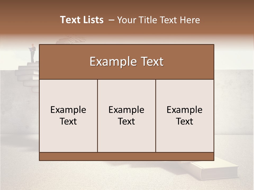 Knowledge Book Study PowerPoint Template