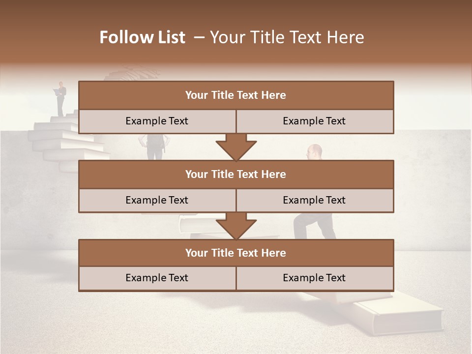 Knowledge Book Study PowerPoint Template