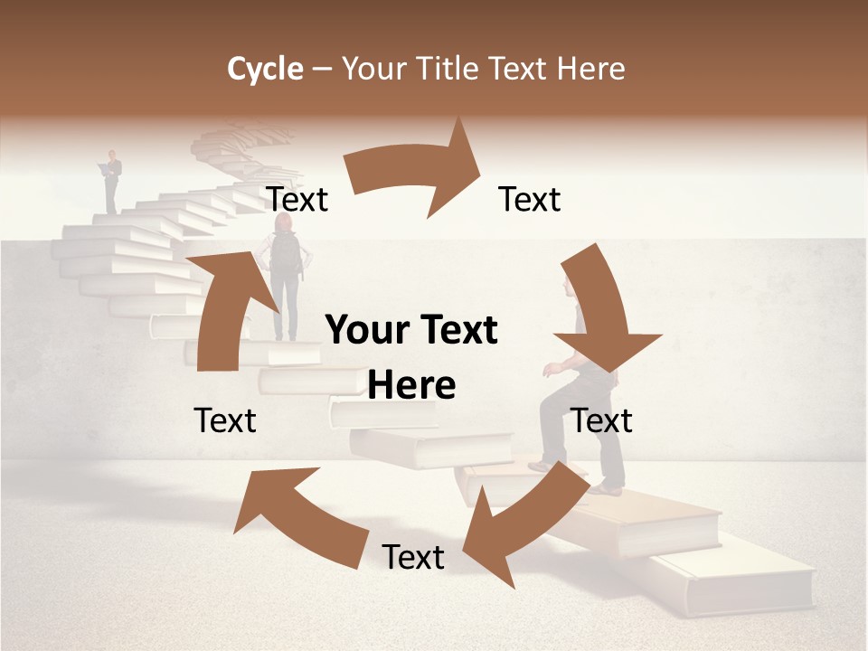 Knowledge Book Study PowerPoint Template