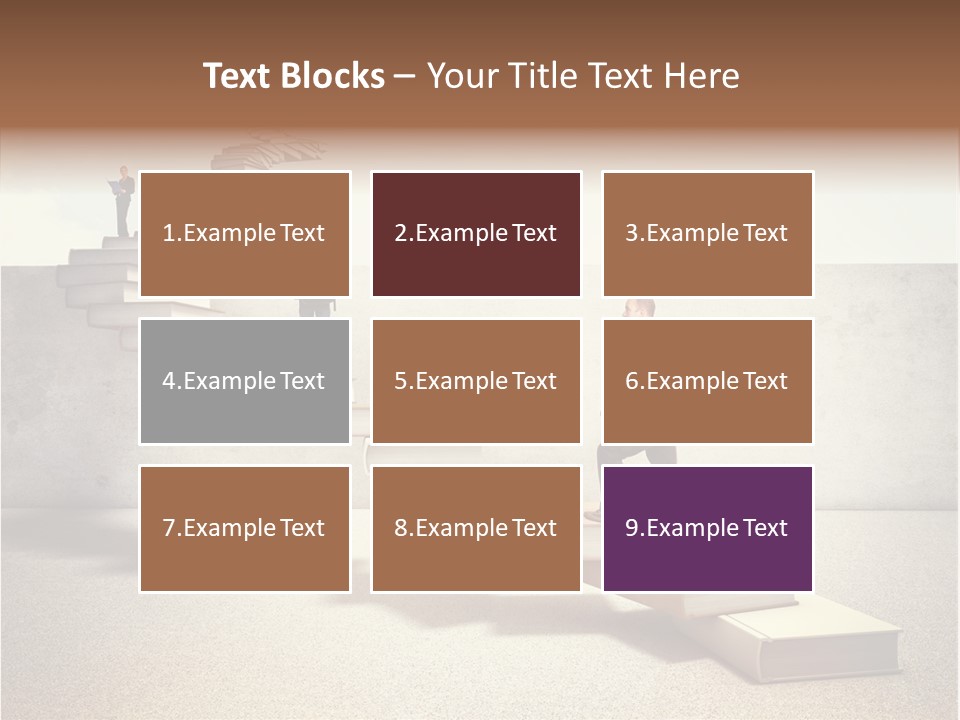 Knowledge Book Study PowerPoint Template