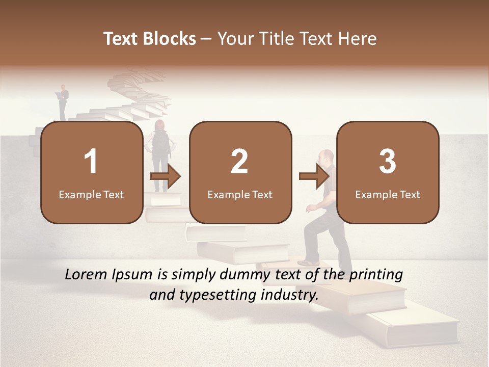 Knowledge Book Study PowerPoint Template