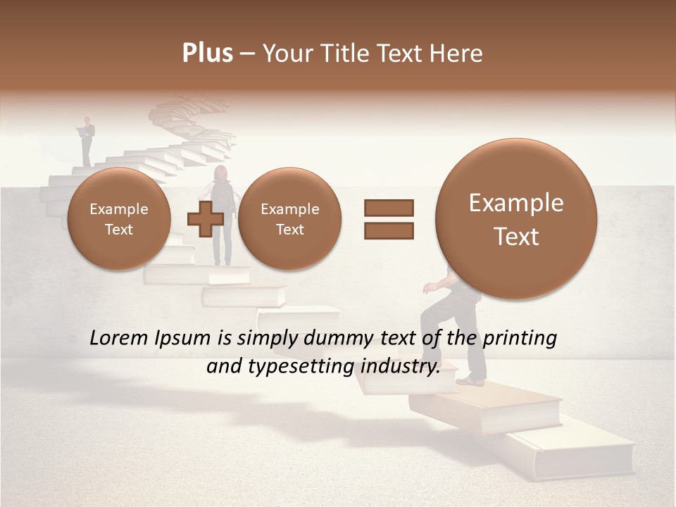 Knowledge Book Study PowerPoint Template