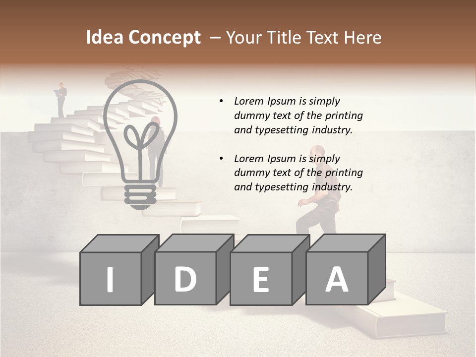 Knowledge Book Study PowerPoint Template