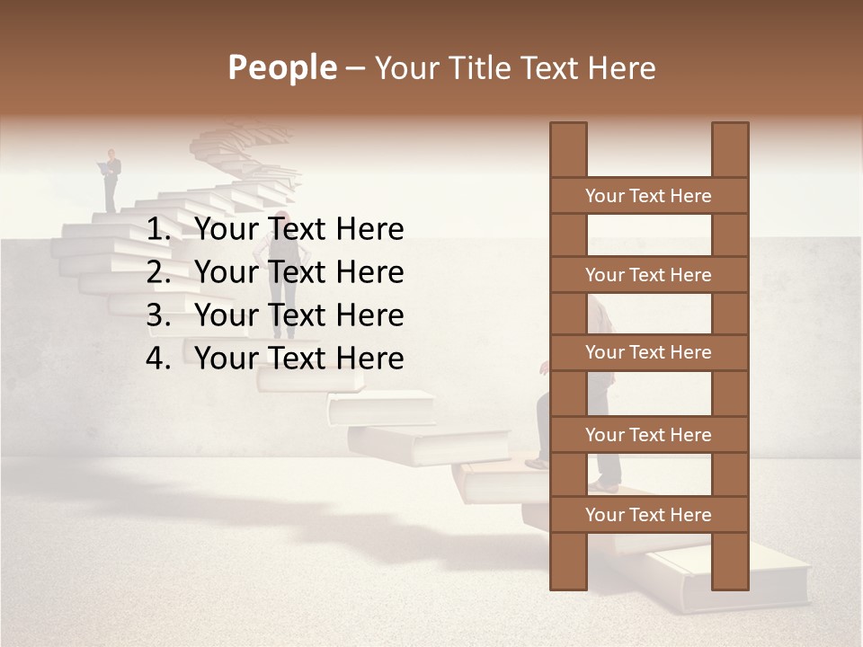 Knowledge Book Study PowerPoint Template