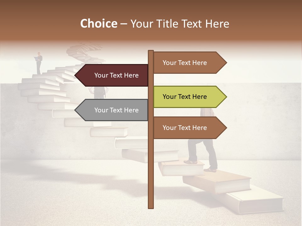 Knowledge Book Study PowerPoint Template