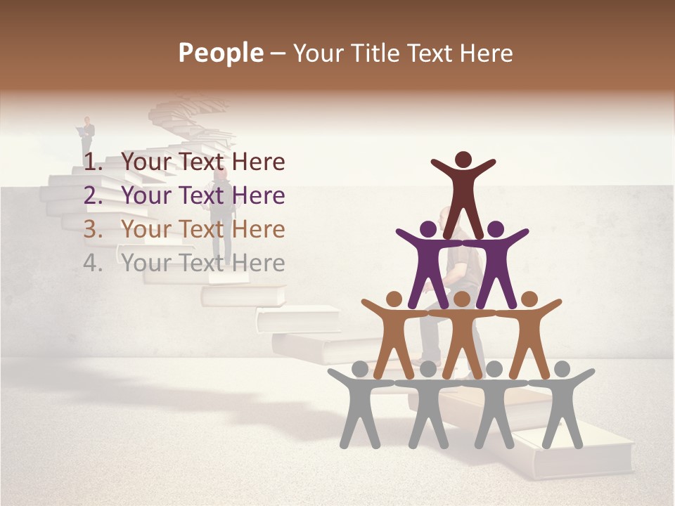 Knowledge Book Study PowerPoint Template