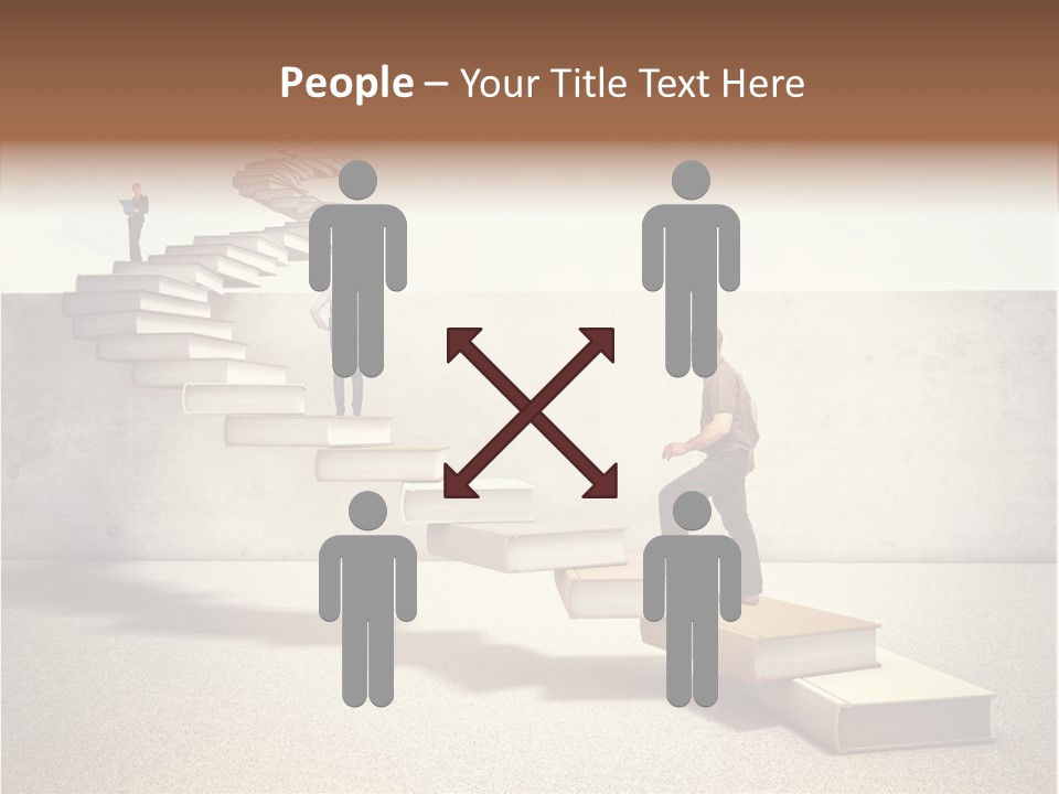 Knowledge Book Study PowerPoint Template