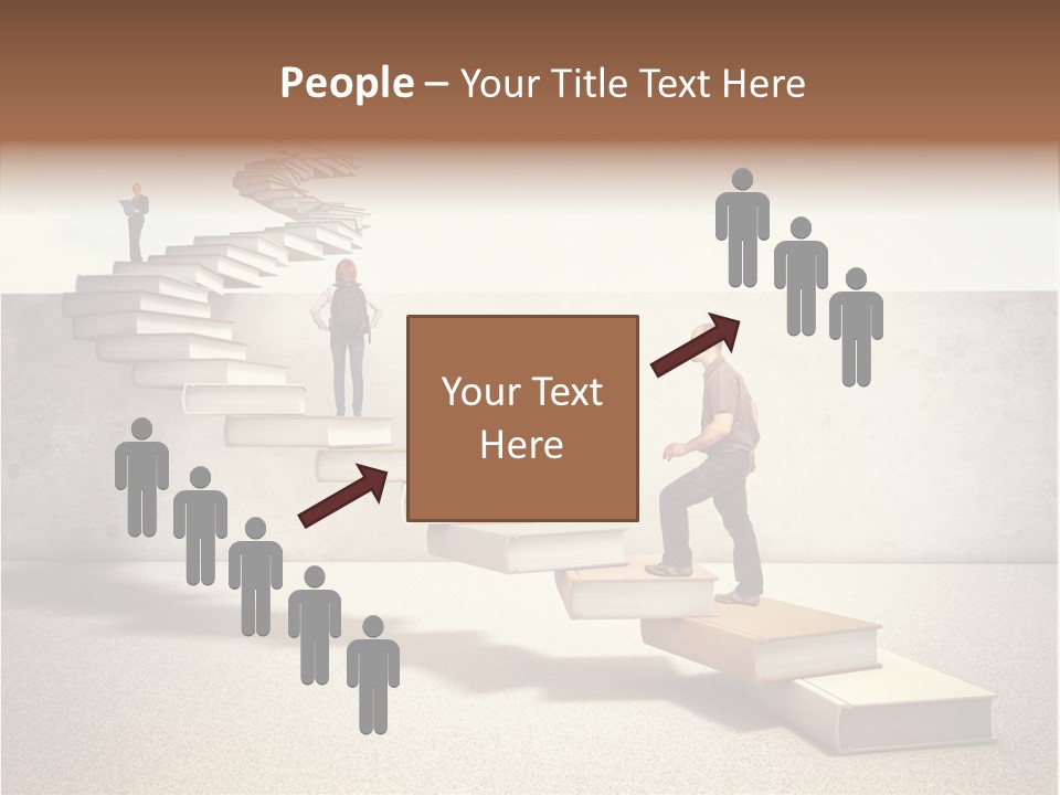 Knowledge Book Study PowerPoint Template