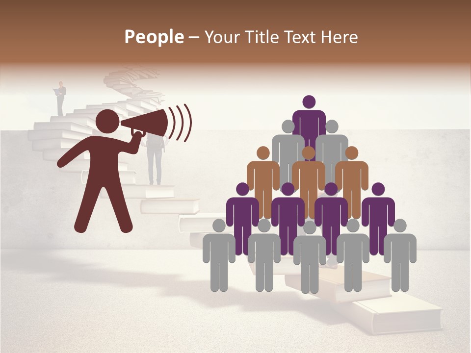 Knowledge Book Study PowerPoint Template