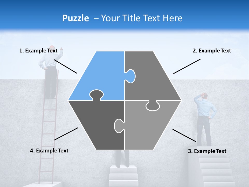 Summer Team Metaphor PowerPoint Template