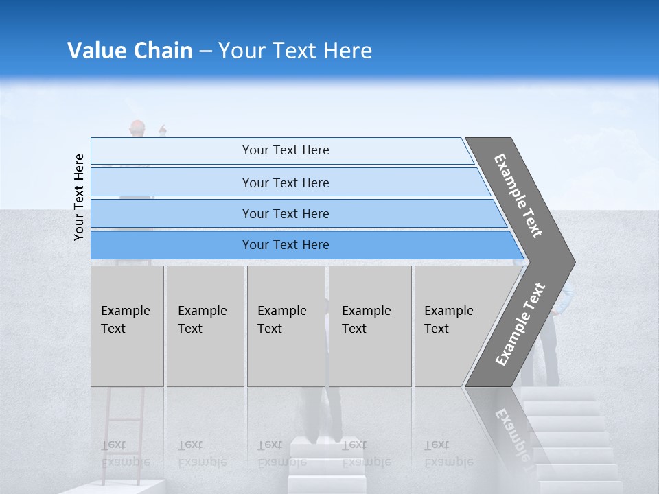 Summer Team Metaphor PowerPoint Template