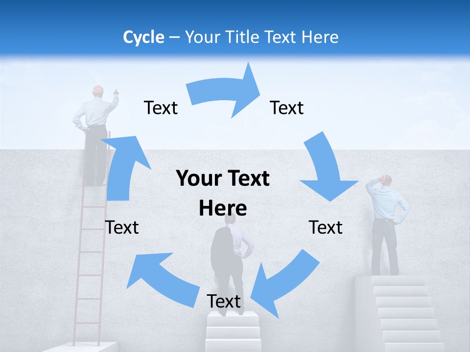 Summer Team Metaphor PowerPoint Template