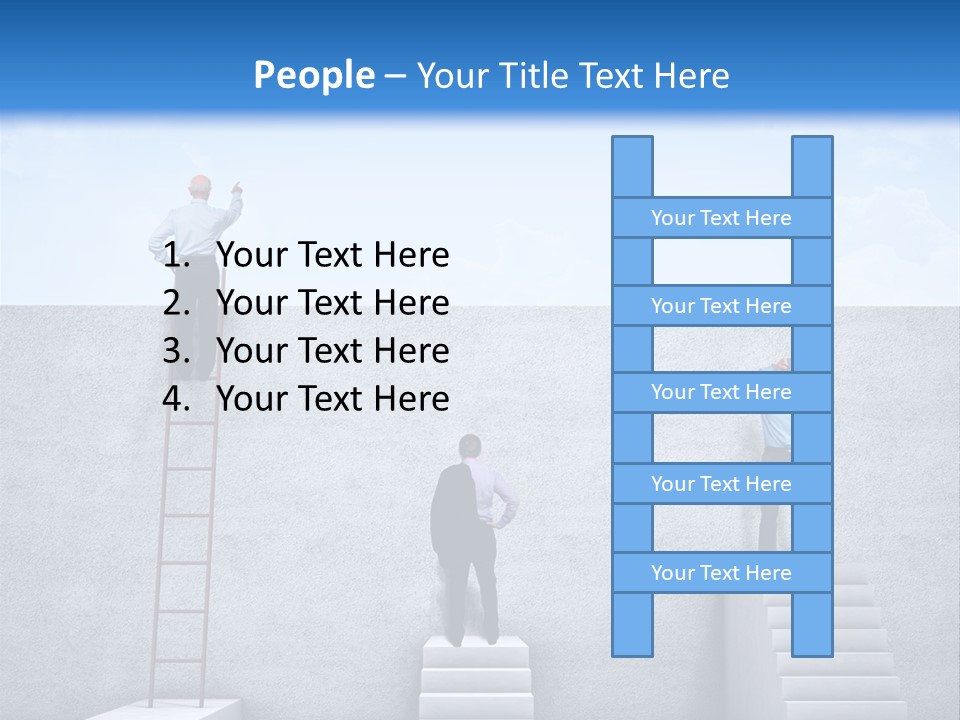 Summer Team Metaphor PowerPoint Template