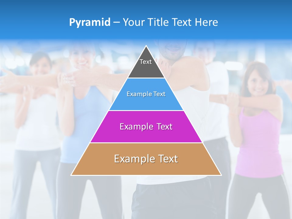 People Exercise Adults PowerPoint Template