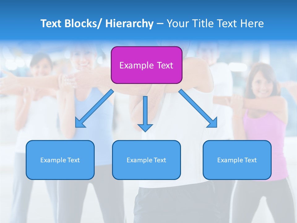 People Exercise Adults PowerPoint Template