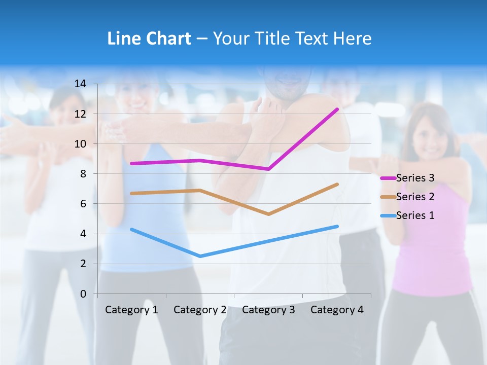People Exercise Adults PowerPoint Template