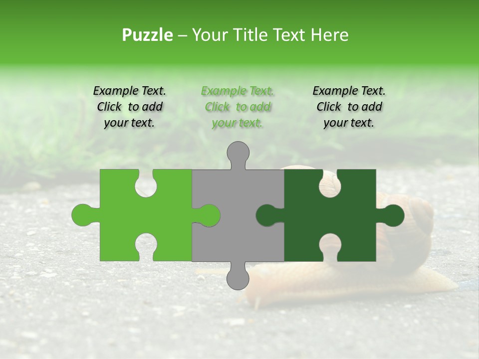 Lane Track Active PowerPoint Template