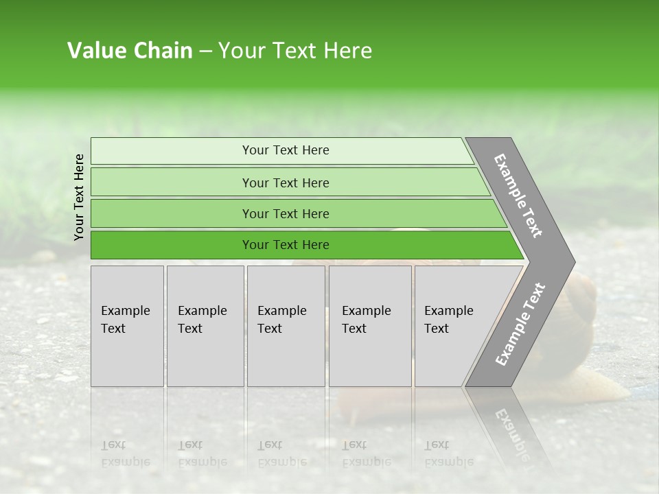 Lane Track Active PowerPoint Template