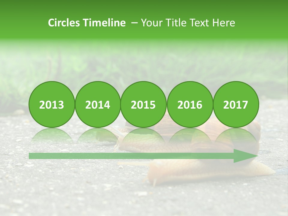 Lane Track Active PowerPoint Template