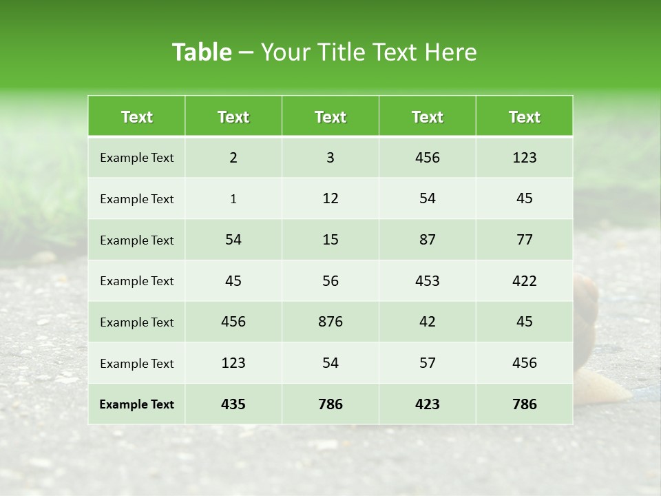 Lane Track Active PowerPoint Template