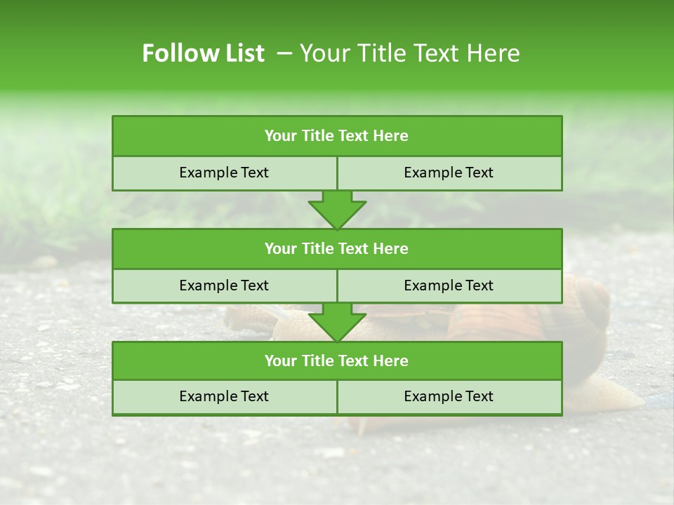 Lane Track Active PowerPoint Template