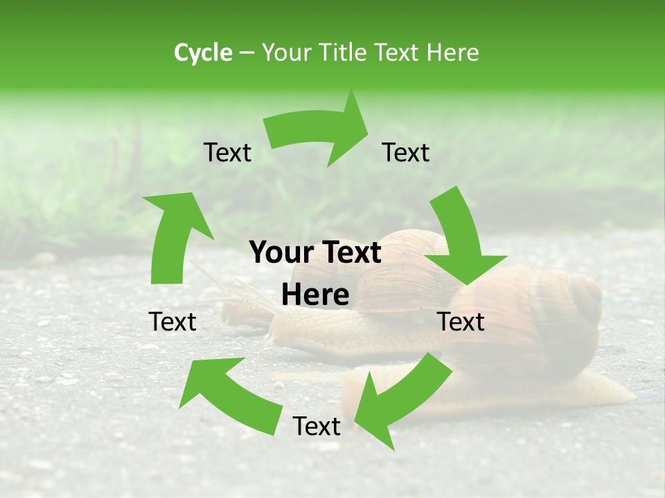 Lane Track Active PowerPoint Template