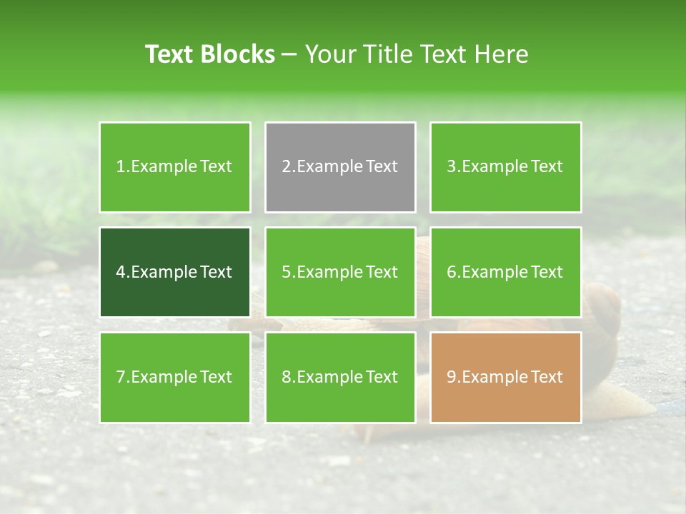 Lane Track Active PowerPoint Template