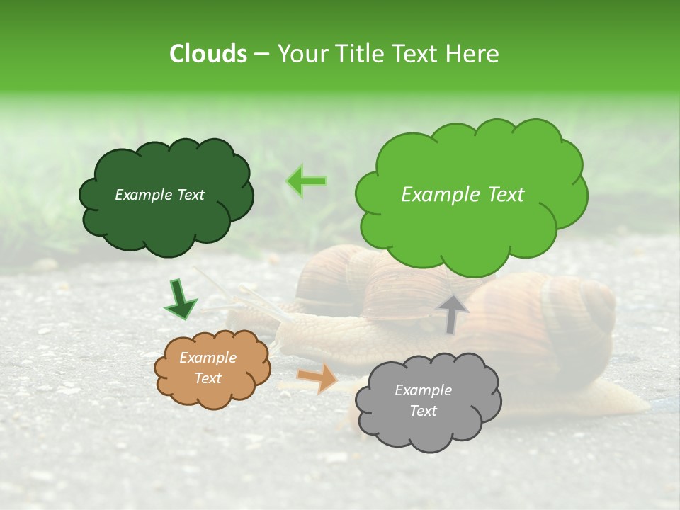 Lane Track Active PowerPoint Template