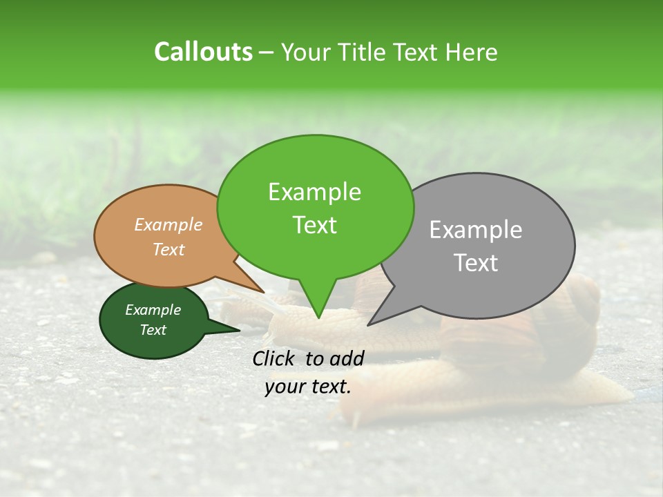 Lane Track Active PowerPoint Template