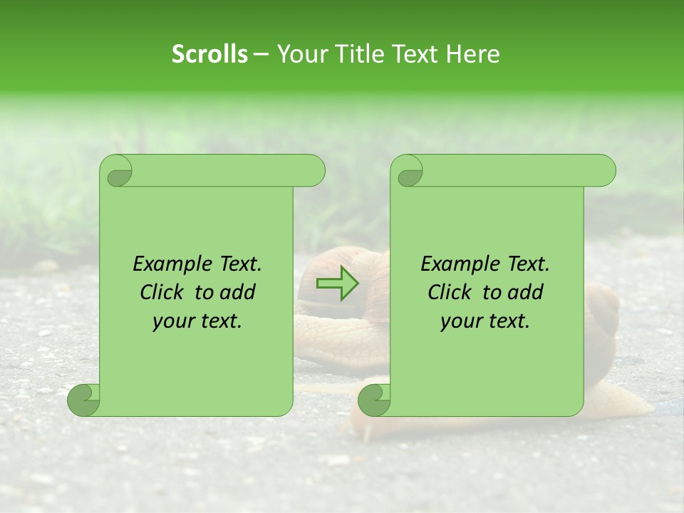 Lane Track Active PowerPoint Template