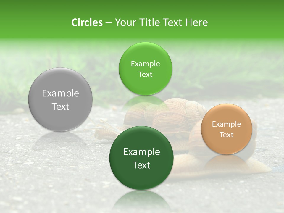 Lane Track Active PowerPoint Template