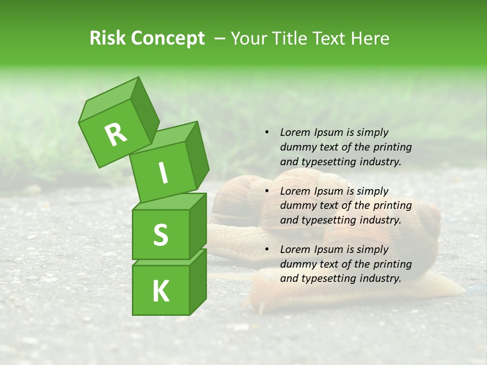 Lane Track Active PowerPoint Template