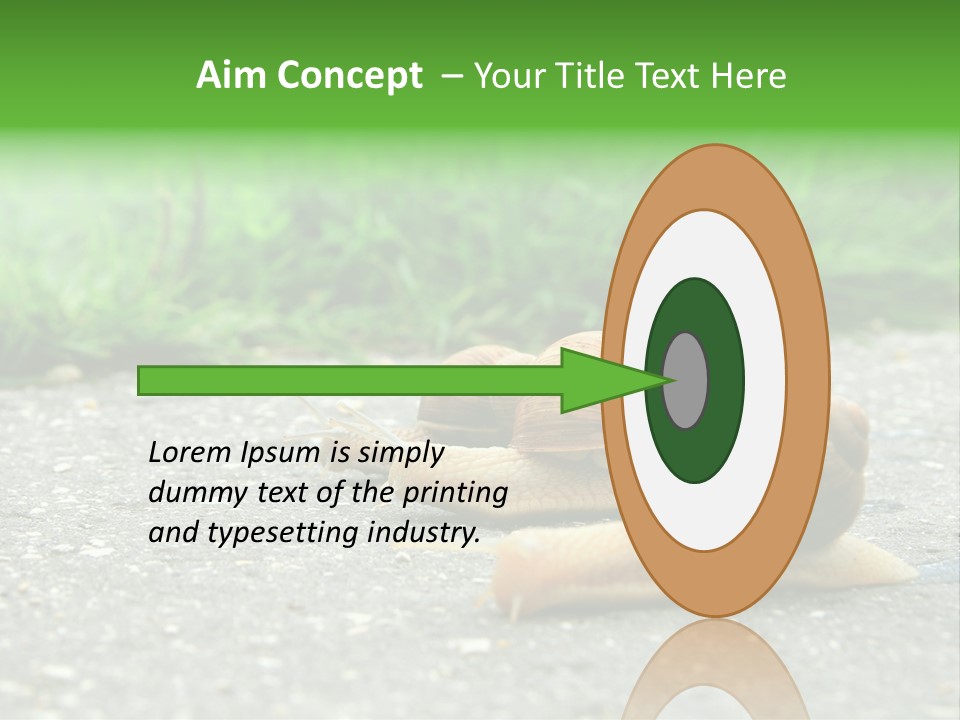 Lane Track Active PowerPoint Template