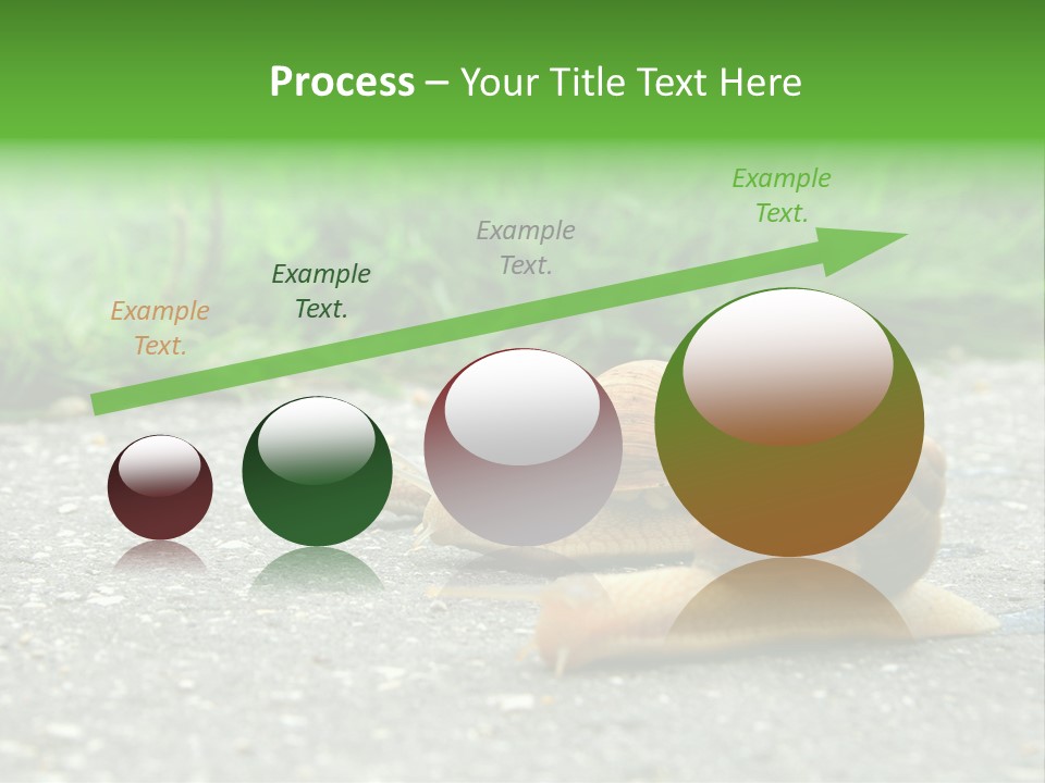 Lane Track Active PowerPoint Template