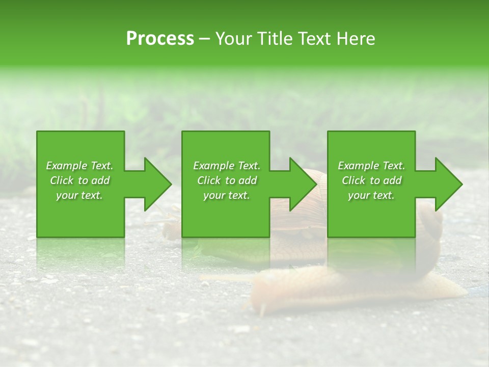 Lane Track Active PowerPoint Template