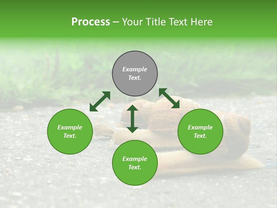 Lane Track Active PowerPoint Template